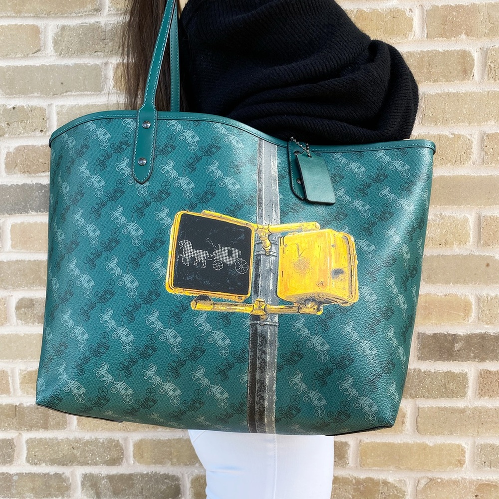 Coach reversible tote - Picture 7 of 8